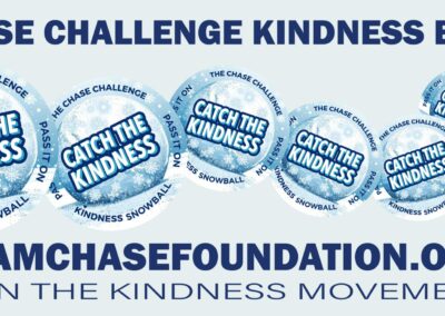 Introducing the Limited-Edition 2024 Chase Challenge Snowball: A Fun Way to Spread Kindness!