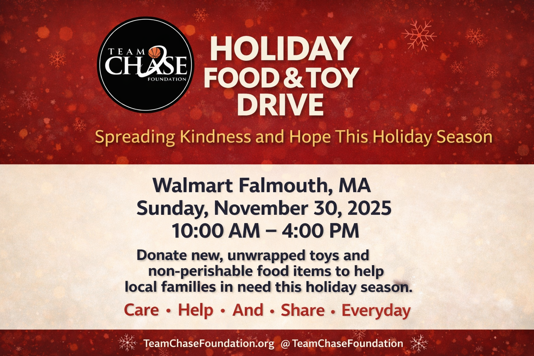 Holiday Food & Toy Drive